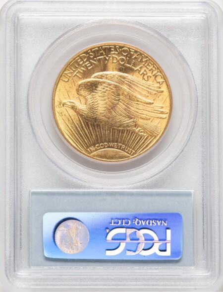 1914-S $20 CAC 63 PCGS