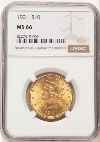 1901 $10 66 NGC