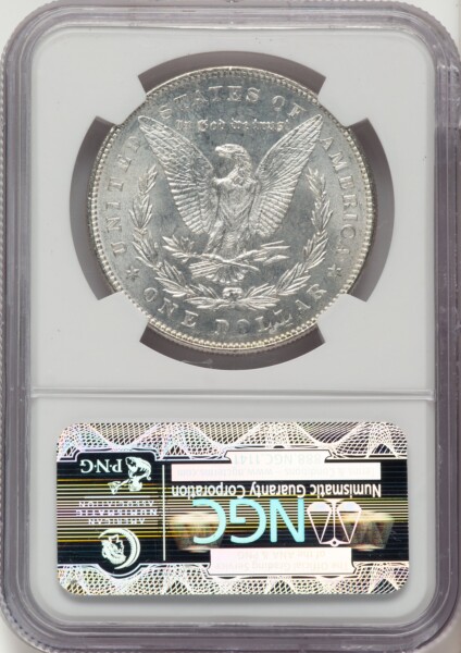 1878 7TF S$1 Reverse of 1878 65 NGC