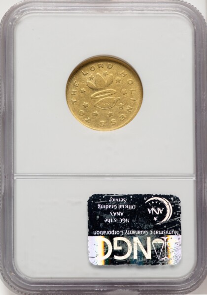 1850 Mormon Five Dollar 55 NGC