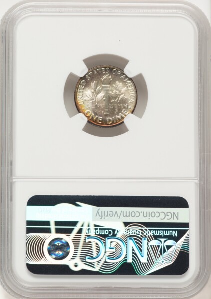 1949-D 10C, FB NGC Plus 67 NGC