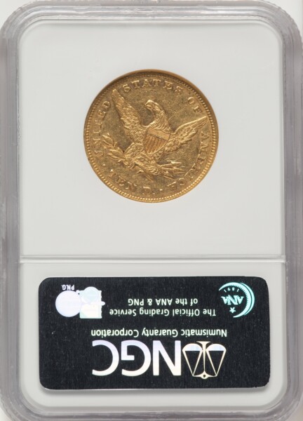 1852 $10 53 NGC