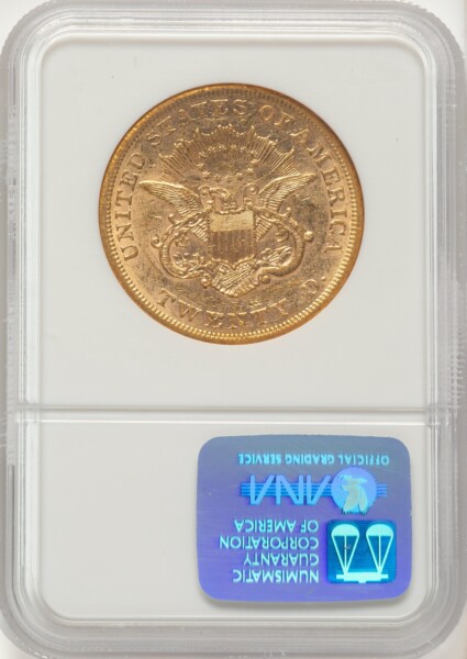 1865-S $20 50 NGC