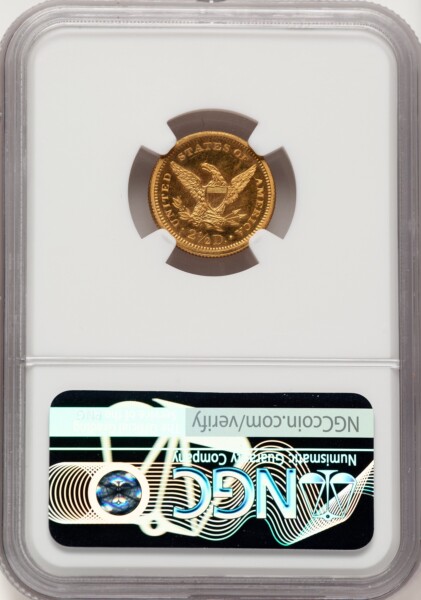 1878 $2 1/2, CA 65 NGC
