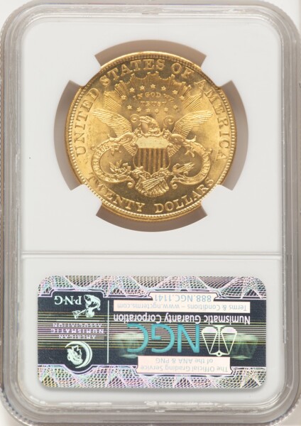1904 $20 Liberty CAC 63 NGC