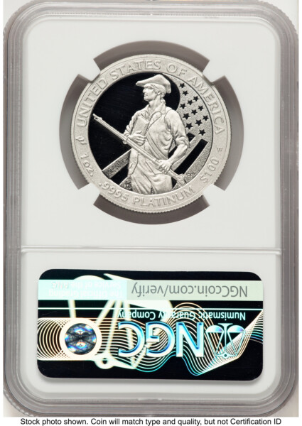 2012-W Proof Platinum Eagle 1 oz Celebrating 35 Years Label 70 NGC