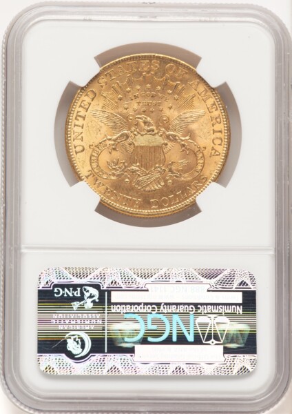 1904 $20 Liberty CAC 63 NGC