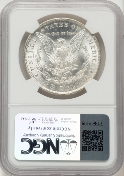 1885-O S$1 67 NGC