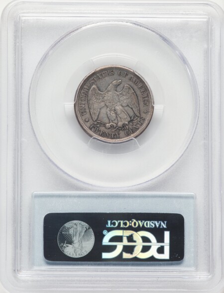 1875-CC 20C 40 PCGS