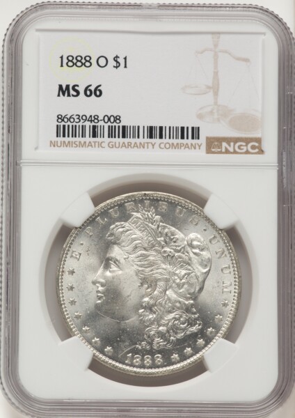 1888-O S$1 66 NGC