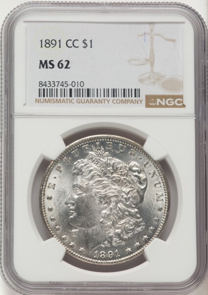 1891-CC S$1 62 NGC