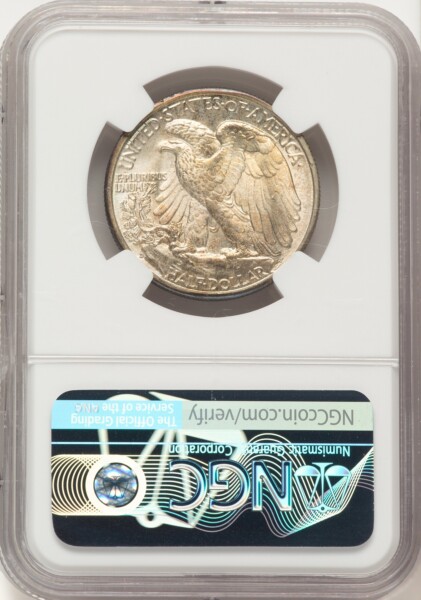 1943-D 50C NGC Plus 67 NGC