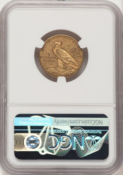 1911-D $5 55 NGC