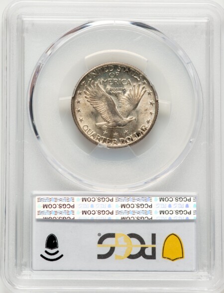 1930 25C, FH PCGS Secure 65 PCGS