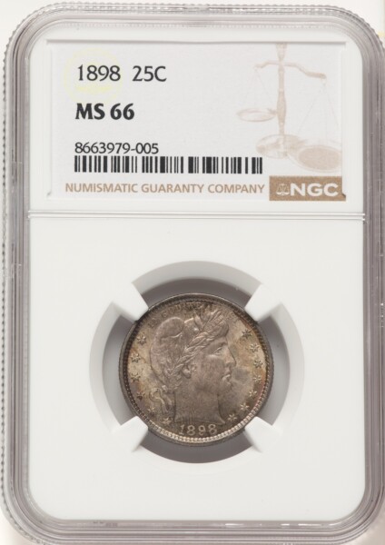 1898 25C 66 NGC