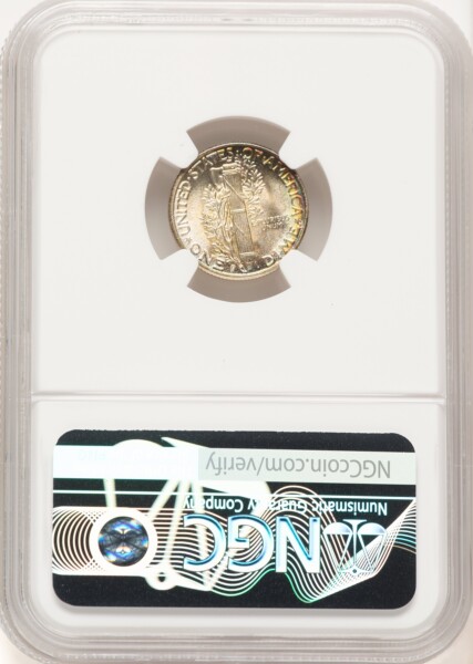 1945-D 10C, FB 67 NGC