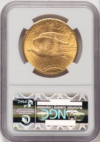 1924 $20 Saint CAC 64 NGC