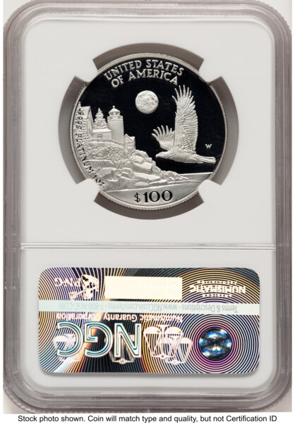 1998-W Proof Platinum Eagle 1 oz American Liberty Series Label 70 NGC