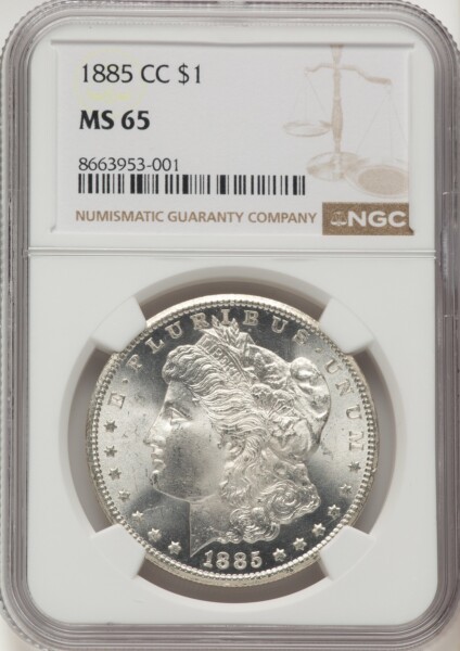 1885-CC S$1 65 NGC