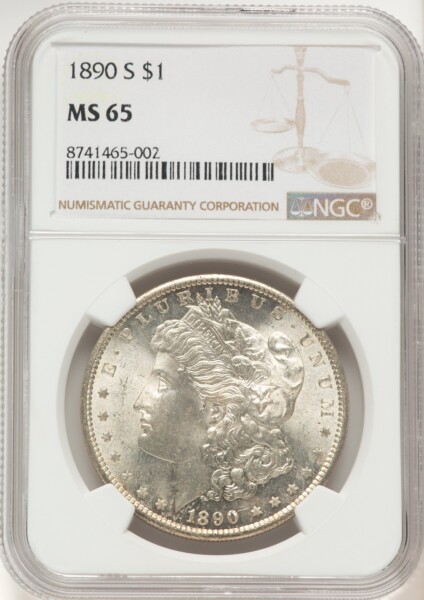 1890-S S$1 65 NGC