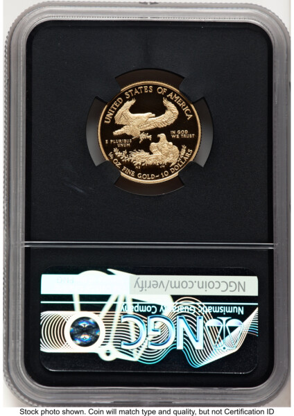 2012-W Proof Gold Eagle 1/4 oz Miles Standish Blk Core 70 NGC