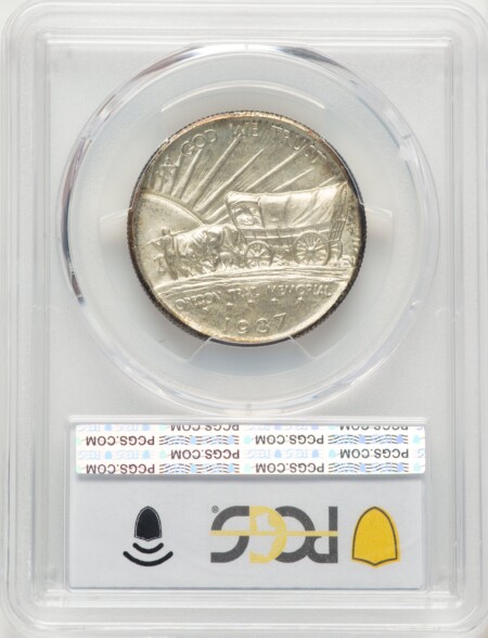 1937-D 50C Oregon, MS PCGS Secure 67 PCGS