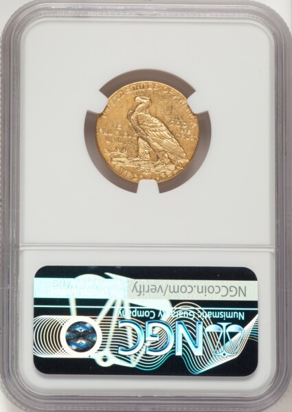 1911-D $5 58 NGC