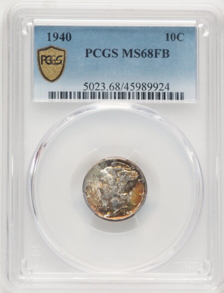 1940 10C, FB PCGS Secure 68 PCGS