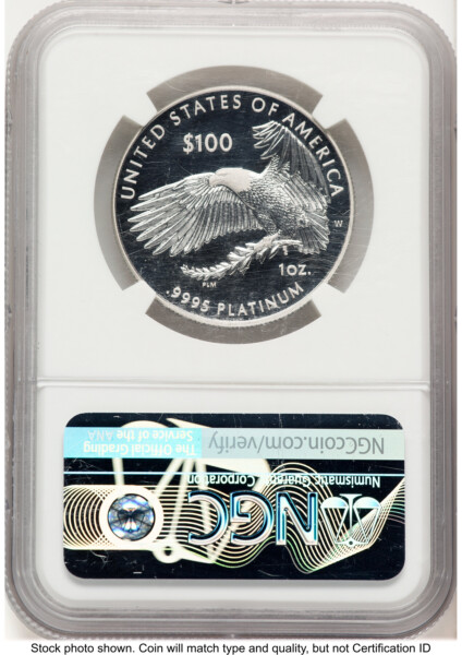 2018-W Proof Platinum Eagle 1 oz Ed Moy 70 NGC
