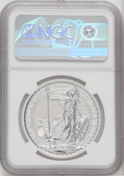 2023 G.B. S2 BRITANNIA-KC III OBVERSE 41ST COIN STRUC. 69 NGC