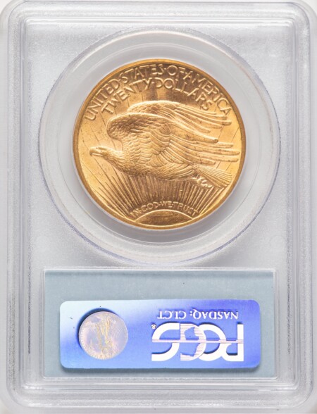 1923-D $20 CAC 63 PCGS