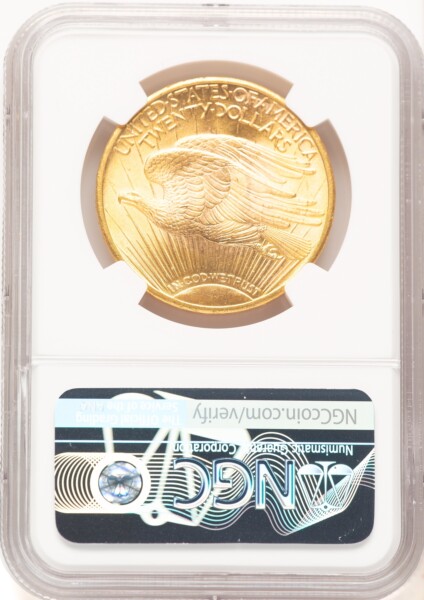 1924 $20 Saint NGC Plus 66 NGC