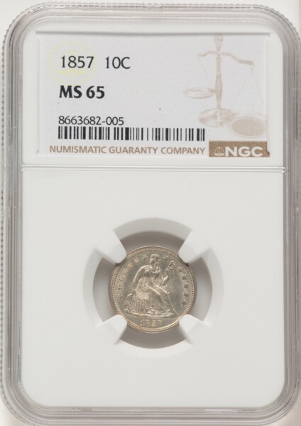 1857 10C 65 NGC