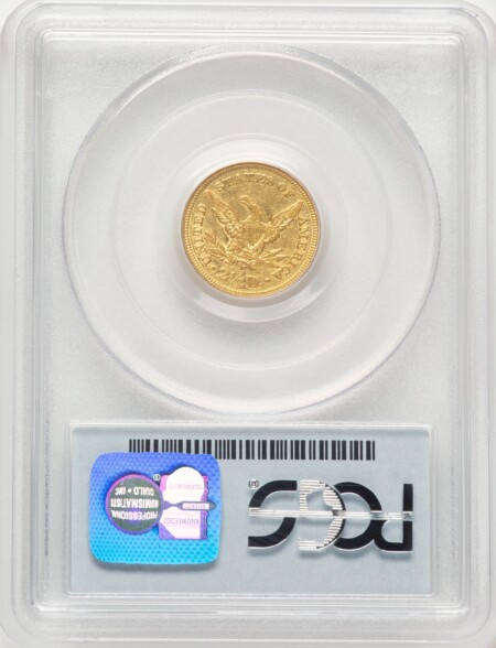 1850 $2 1/2 Blue Label 40 PCGS