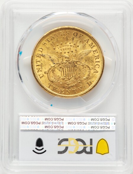 1874-CC $20 PCGS Secure 60 PCGS