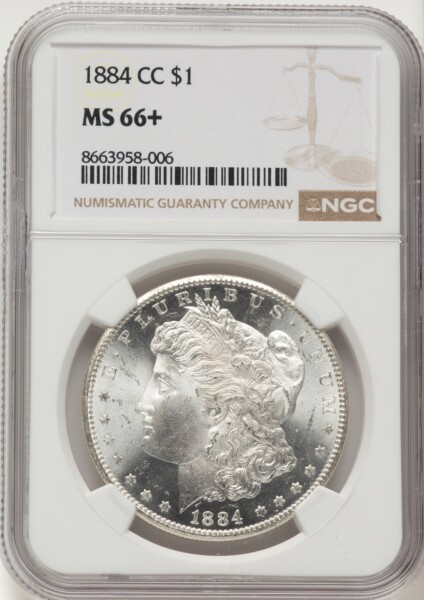 1884-CC S$1 NGC Plus 66 NGC