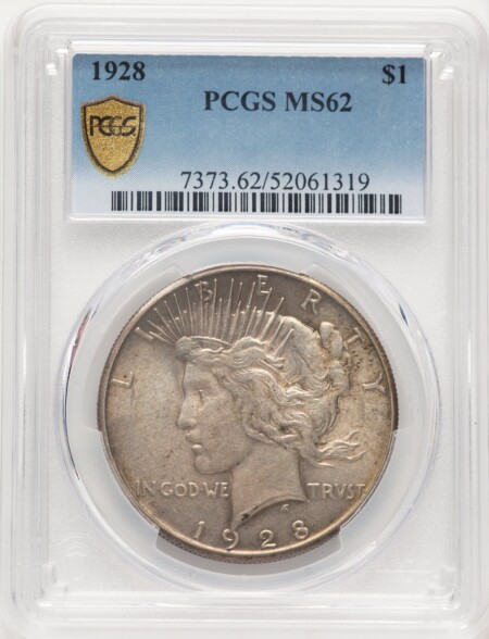 1928 S$1 PCGS Secure 62 PCGS