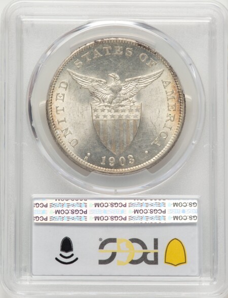 1903-S Peso PCGS Secure 62 PCGS