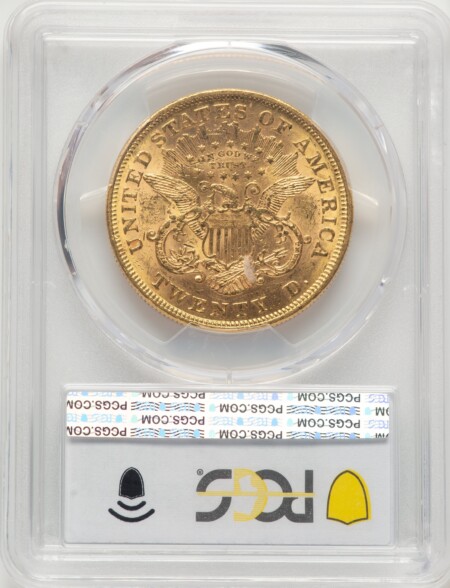 1871 $20 PCGS Secure 61 PCGS
