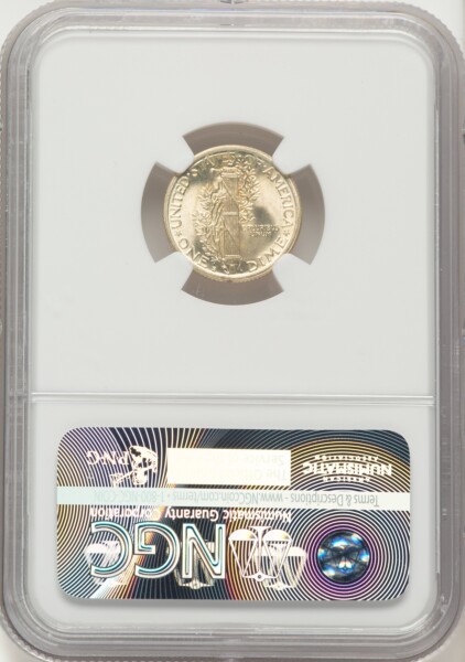 1923-S 10C, FB 65 NGC
