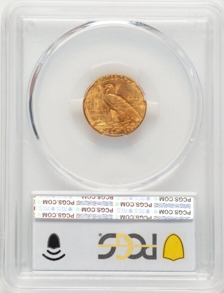 1914-D $2 1/2 CAC PCGS Secure 63 PCGS