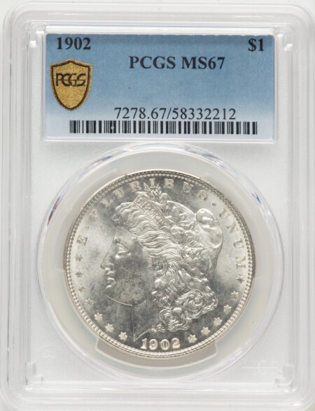 1902 S$1 PCGS Secure 67 PCGS