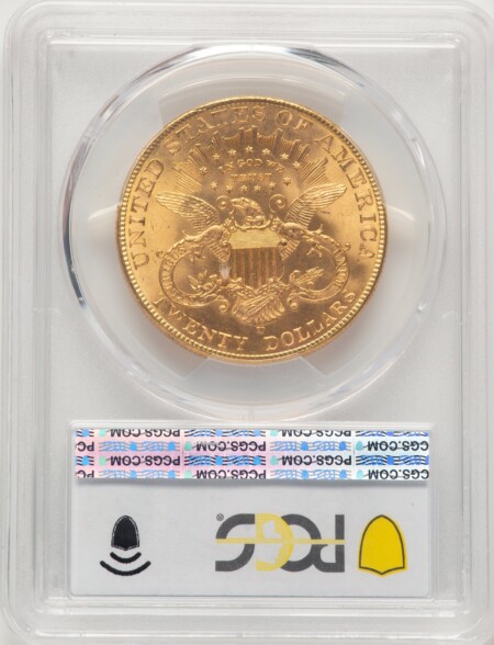 1907-D $20 PCGS Secure 66 PCGS