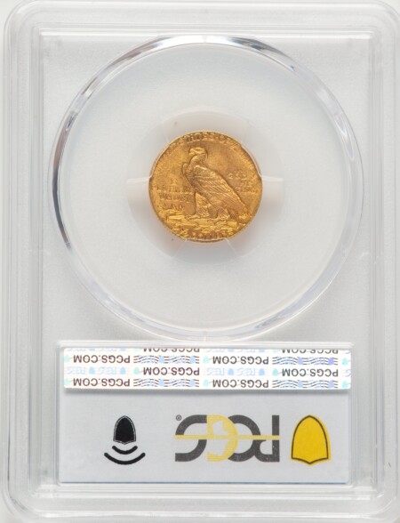 1911-D $2 1/2 PCGS Secure PCGS Plus 64 PCGS