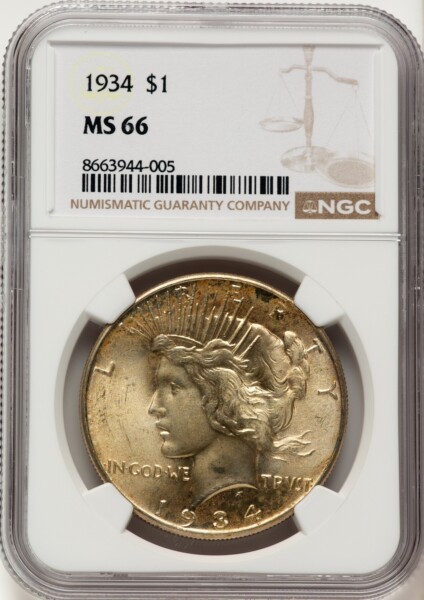1934 S$1 66 NGC