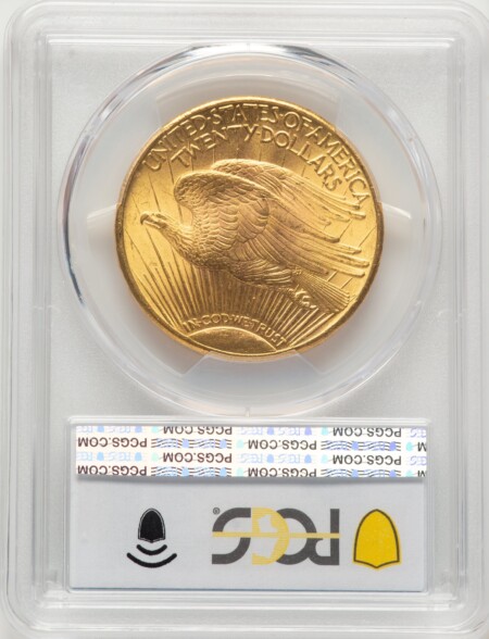 1927 $20 PCGS Secure PCGS Plus Blue Gradient 66 PCGS