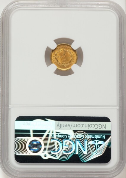 1851 G$1 63 NGC