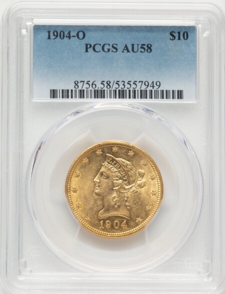 1904-O $10 58 PCGS