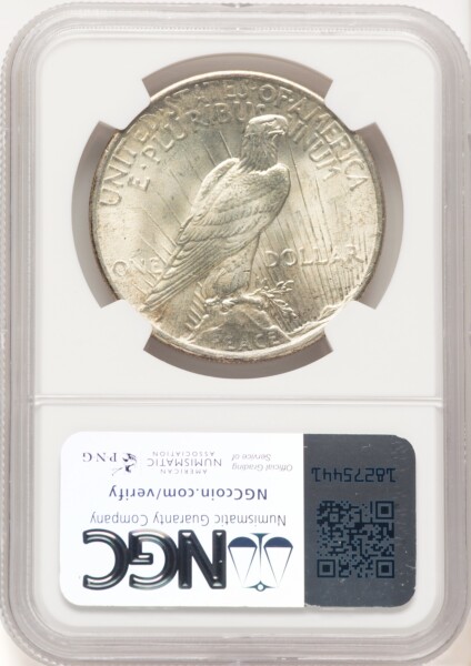1925 S$1 NGC Plus 66 NGC