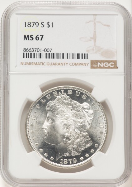1879-S S$1 67 NGC
